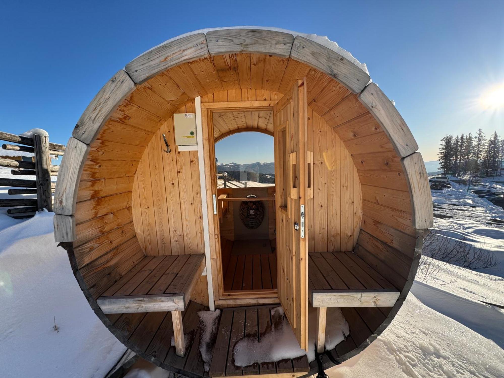 Berglisl - Direkt An Der Schipiste! Neue Ferienwohnung Mit Sauna Klippitztorl Bagian luar foto