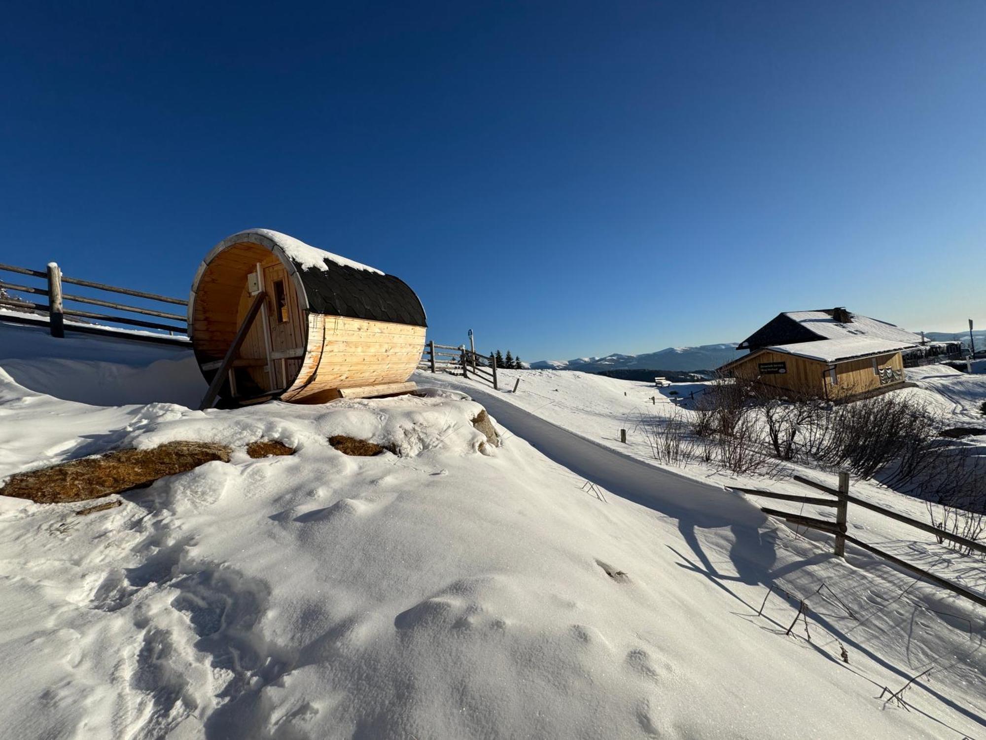 Berglisl - Direkt An Der Schipiste! Neue Ferienwohnung Mit Sauna Klippitztorl Bagian luar foto