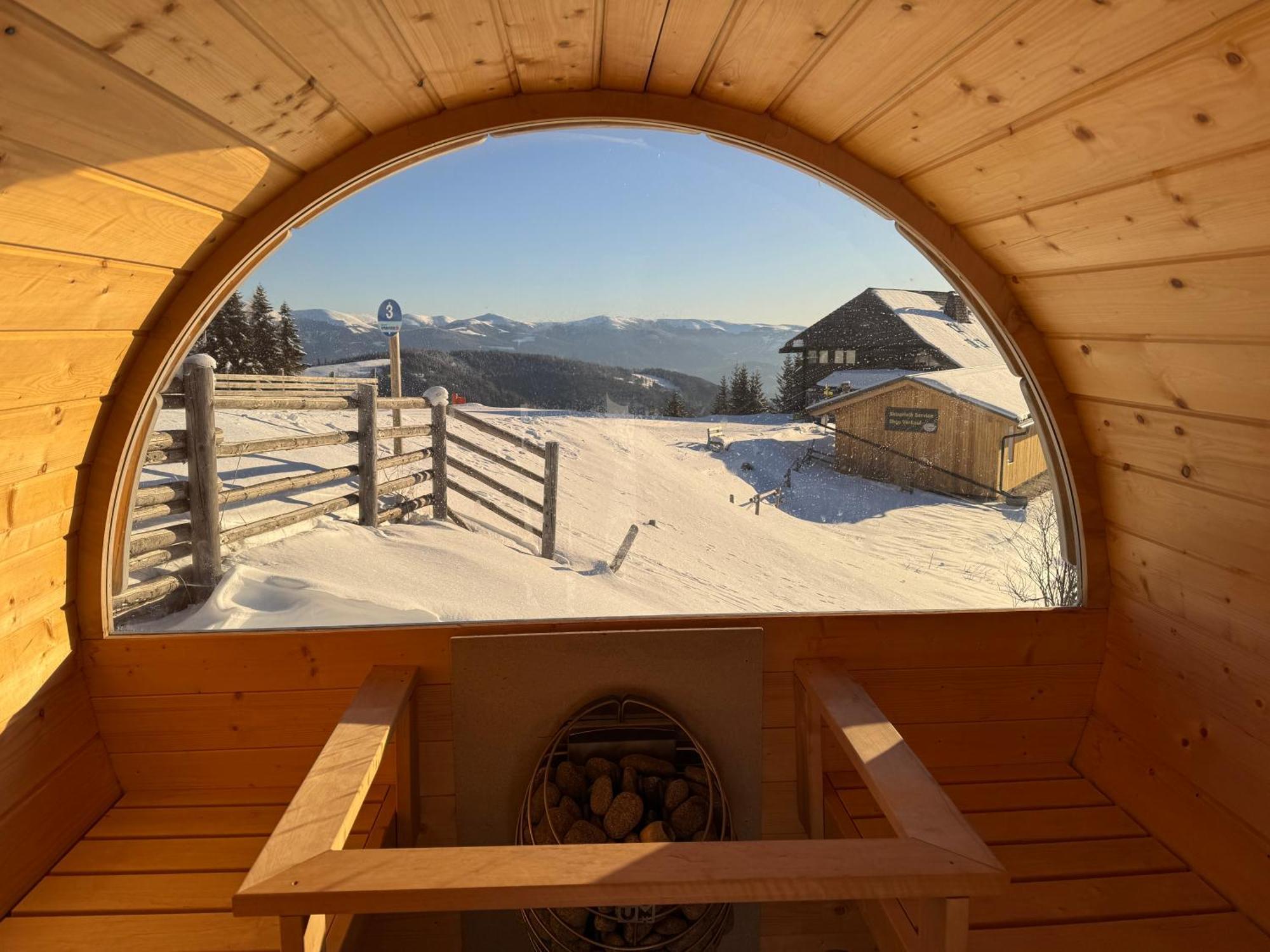 Berglisl - Direkt An Der Schipiste! Neue Ferienwohnung Mit Sauna Klippitztorl Bagian luar foto